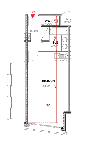 Plan du lot 106