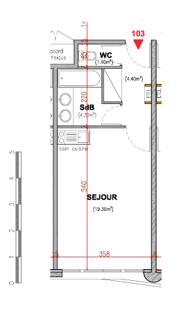 Plan du lot 103