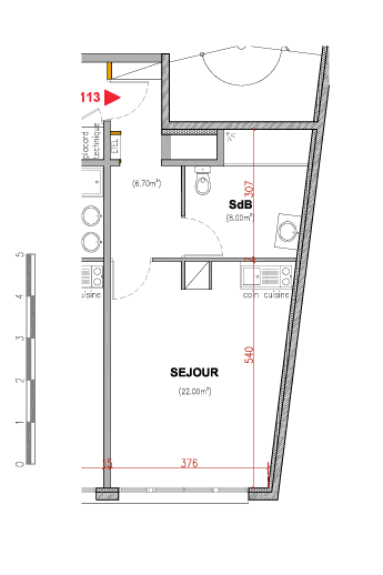 Plan du lot 113